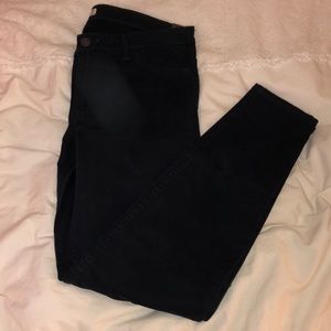 Abercrombie Navy Blue Skinny Jeans